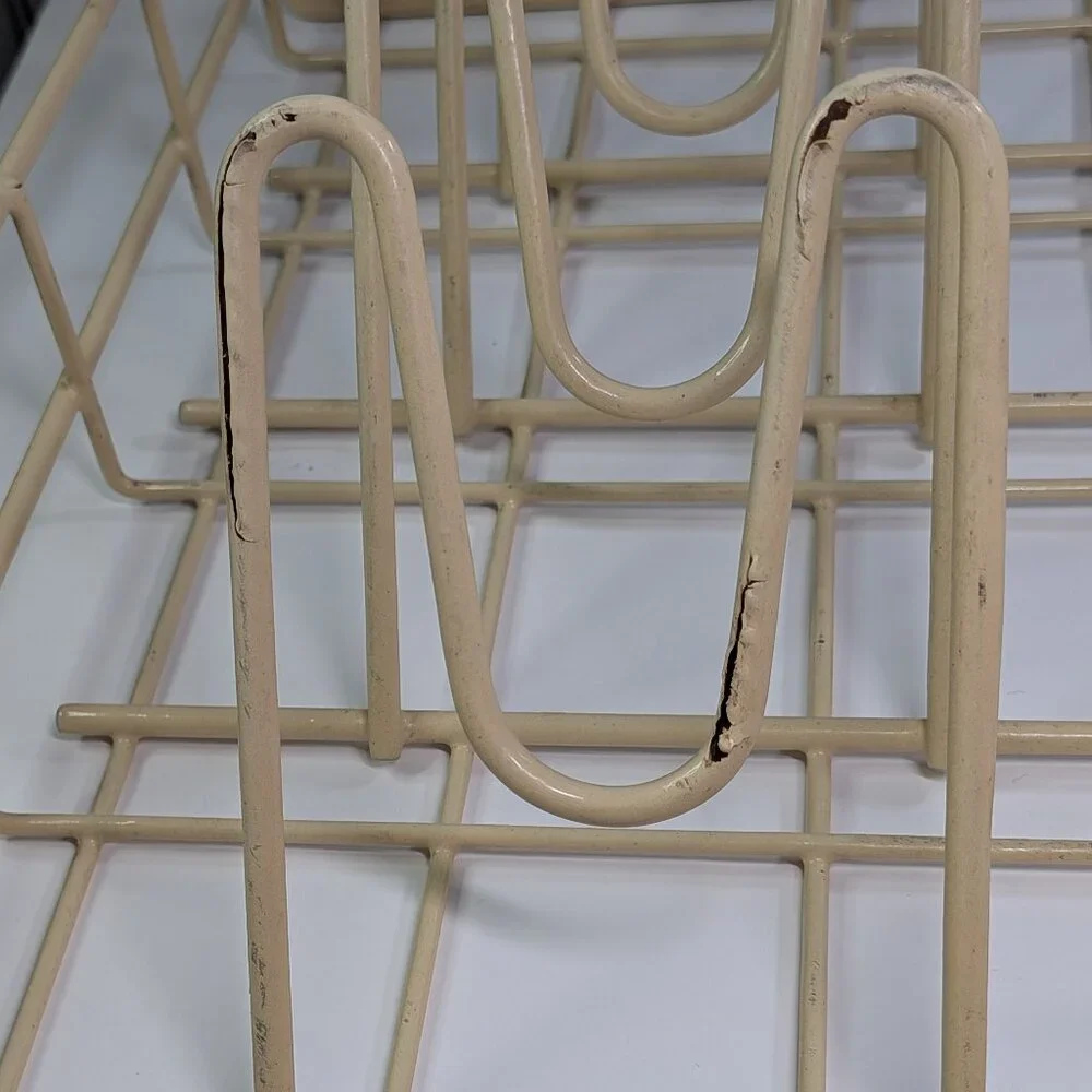 Retro Dishwasher Rack Organizer for HEAVY Scrapbook Storage or Pot Lid Holder